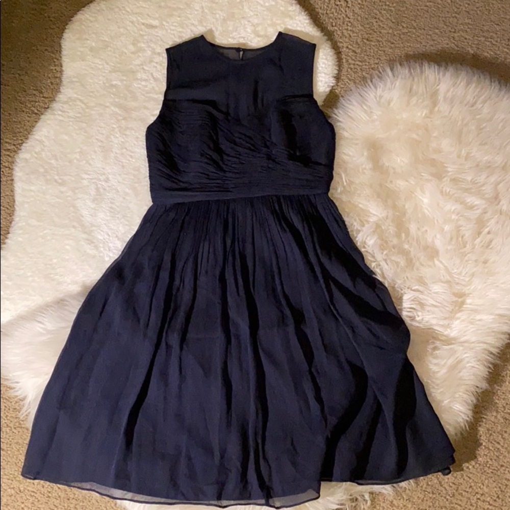 Silk chiffon J.Crew Dress - Picture 2 of 10